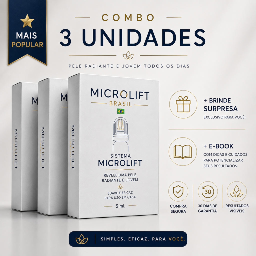 2 Kits Lábios mais volumosos e suaves em 5 minutos com o sistema MicroLift!